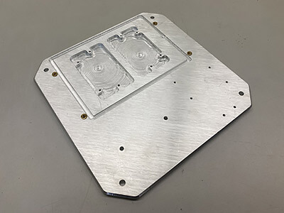 Back Mounting Plate for Electronic Control Box